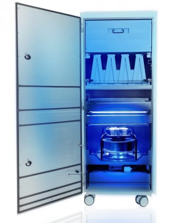 Sterylizator powietrza Calistair R4000 - wnętrze