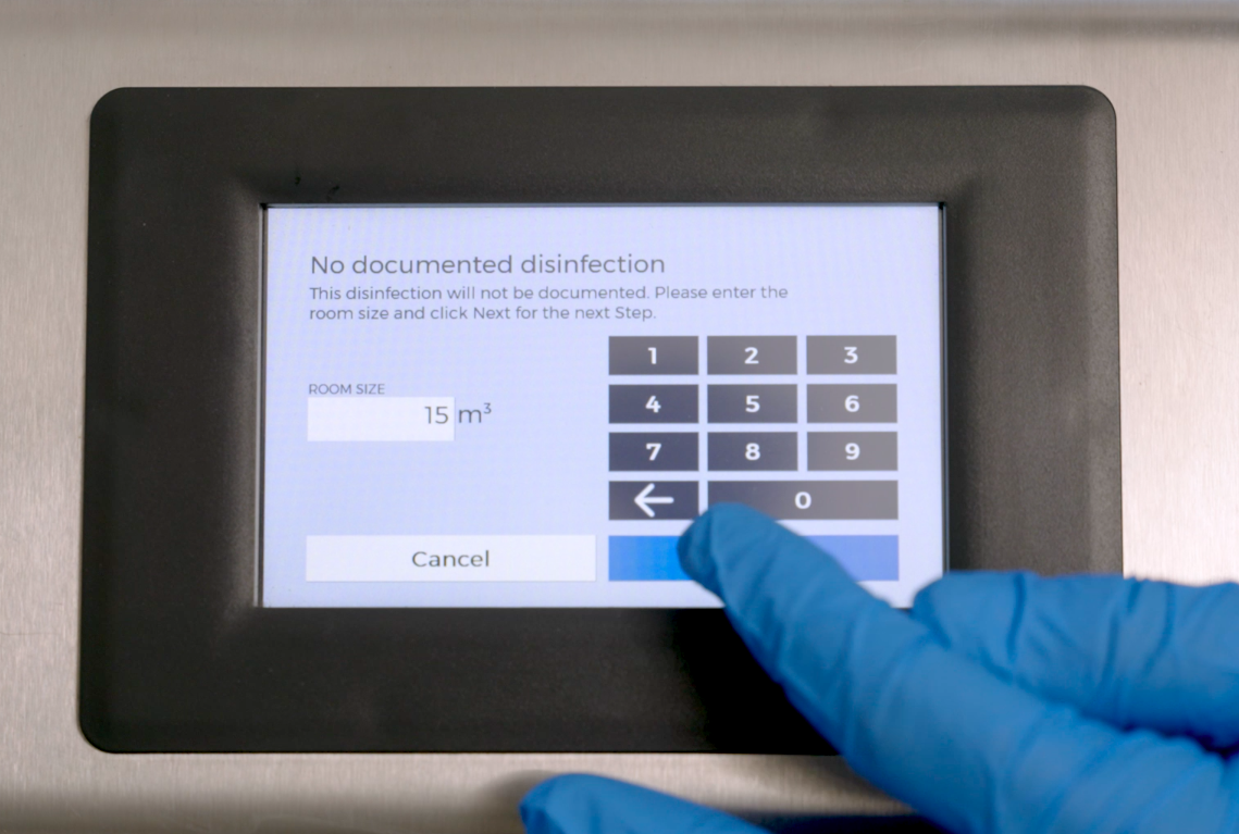 Zamgławiacz Huwa-San - obsługa