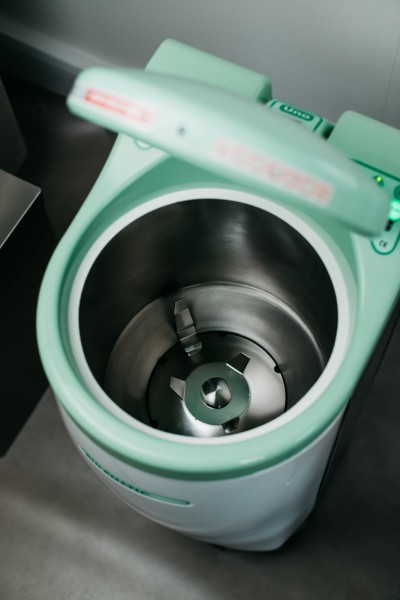 Macerator do naczyń Pulpmatic Uno - widok z góry