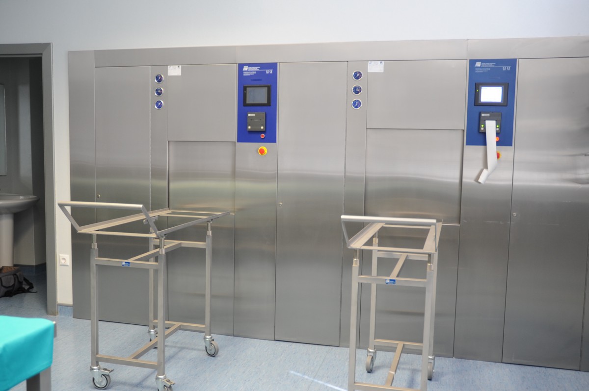 Sterylizatory parowe PROHS do centralnej sterylizatorni