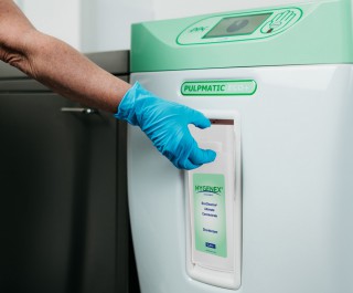 Przód maceratora Pulpmatic Eco+