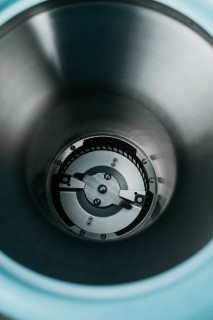 macerator pulpmatic incomatic do pieluch widok na pustą komorę z góry